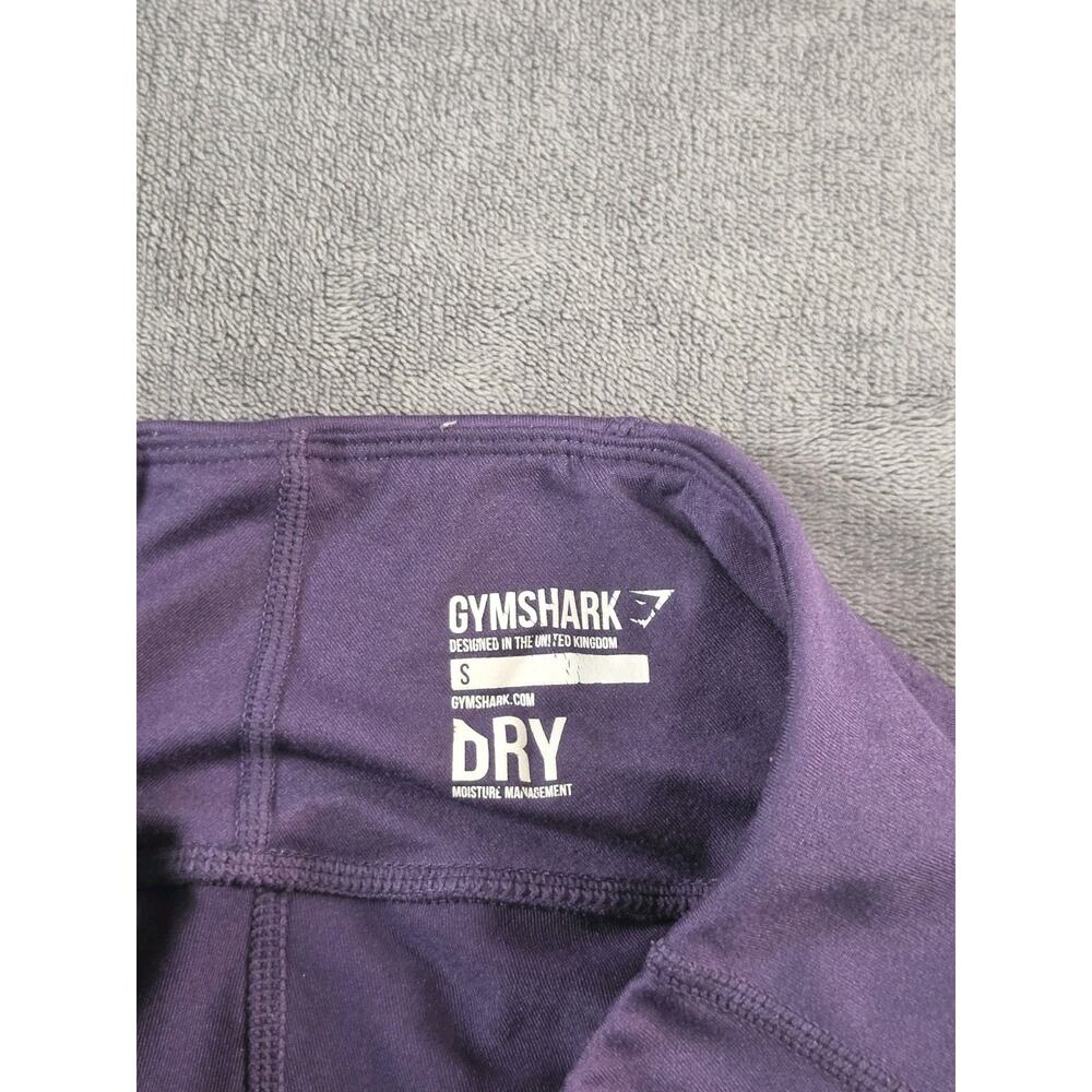 Gymshark Women's Dry Pocket Mesh Size S Purple Leggings Activewear Gym C37-23 - Picture 6 of 10